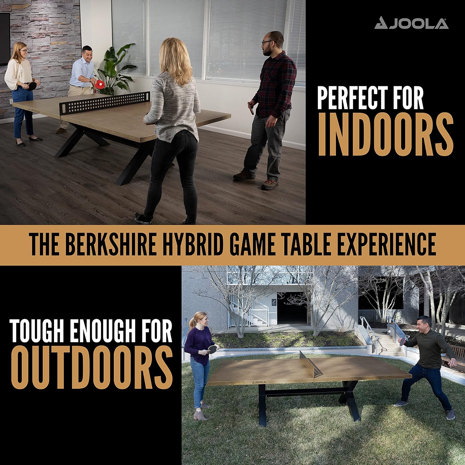 JOOLA Berkshire Indoor/Outdoor Table Tennis Table - Image 8