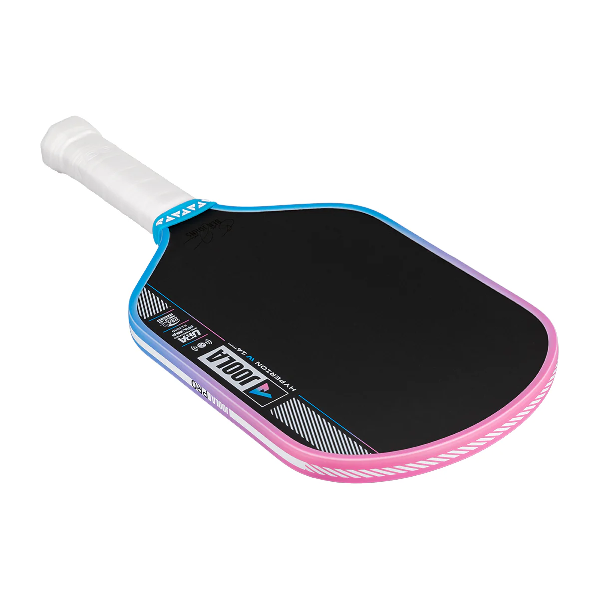 Ben Johns Hyperion Pro IV 14mm Pickleball Paddle - Guava Rush - Image 6
