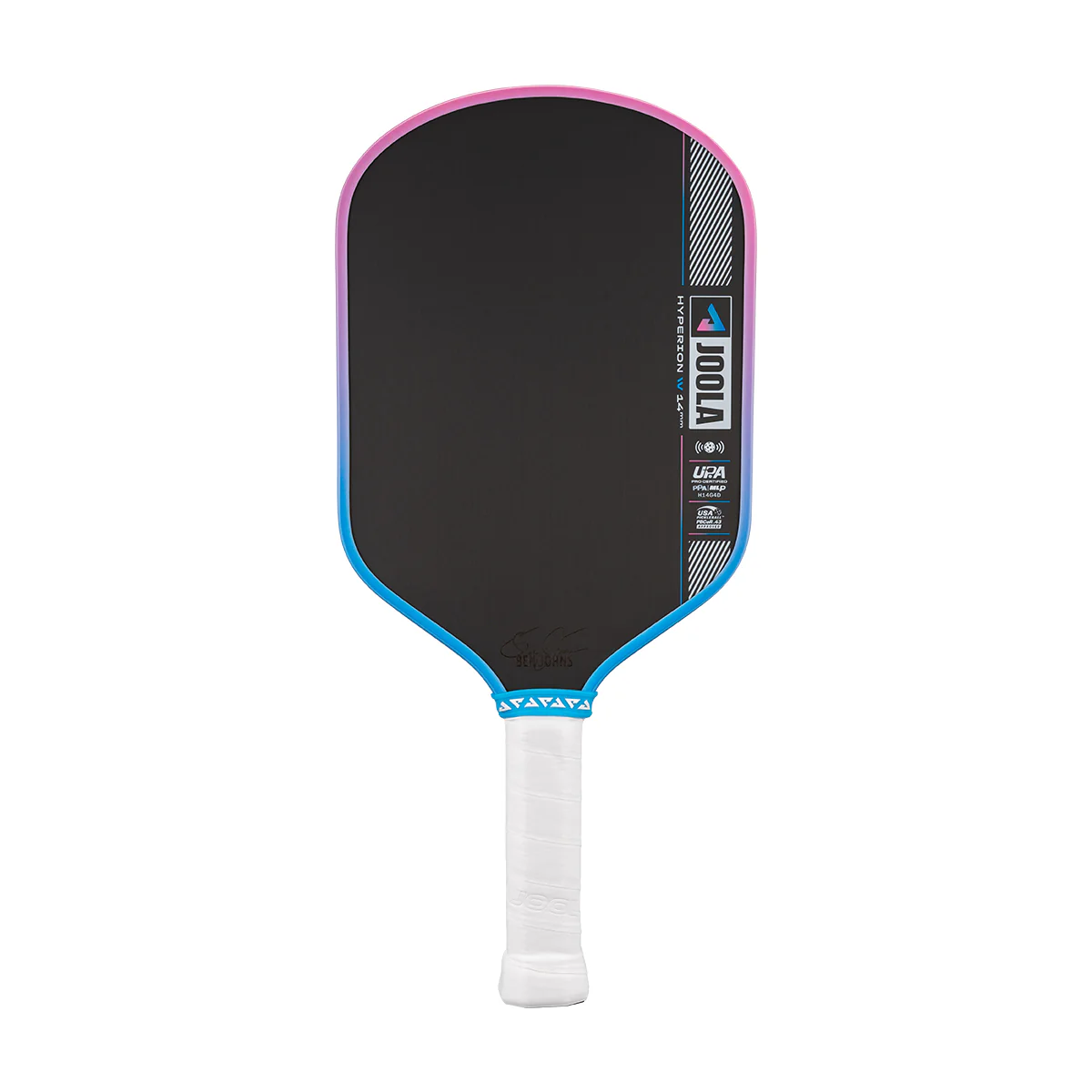 Ben Johns Hyperion Pro IV 14mm Pickleball Paddle - Guava Rush - Image 7