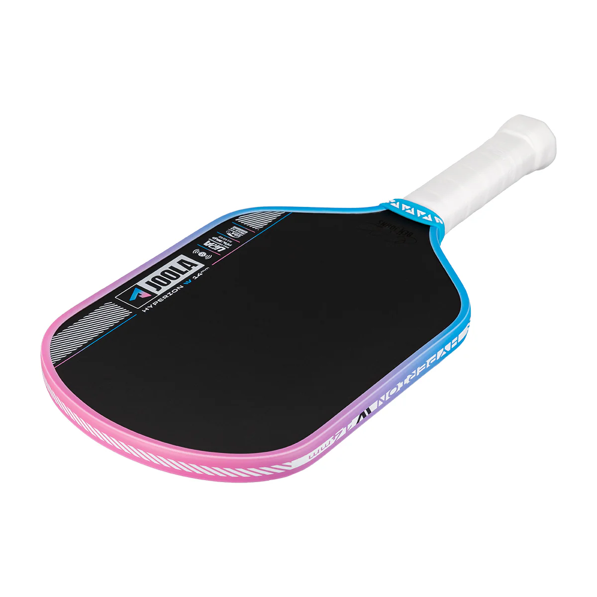 Ben Johns Hyperion Pro IV 14mm Pickleball Paddle - Guava Rush - Image 8