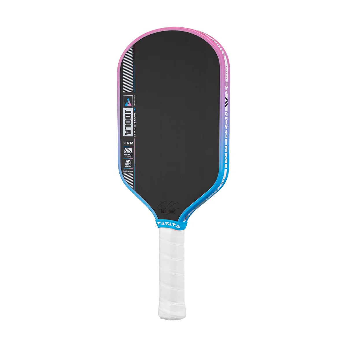 Ben Johns Hyperion Pro IV 16mm Pickleball Paddle - Guava Rush - Image 2