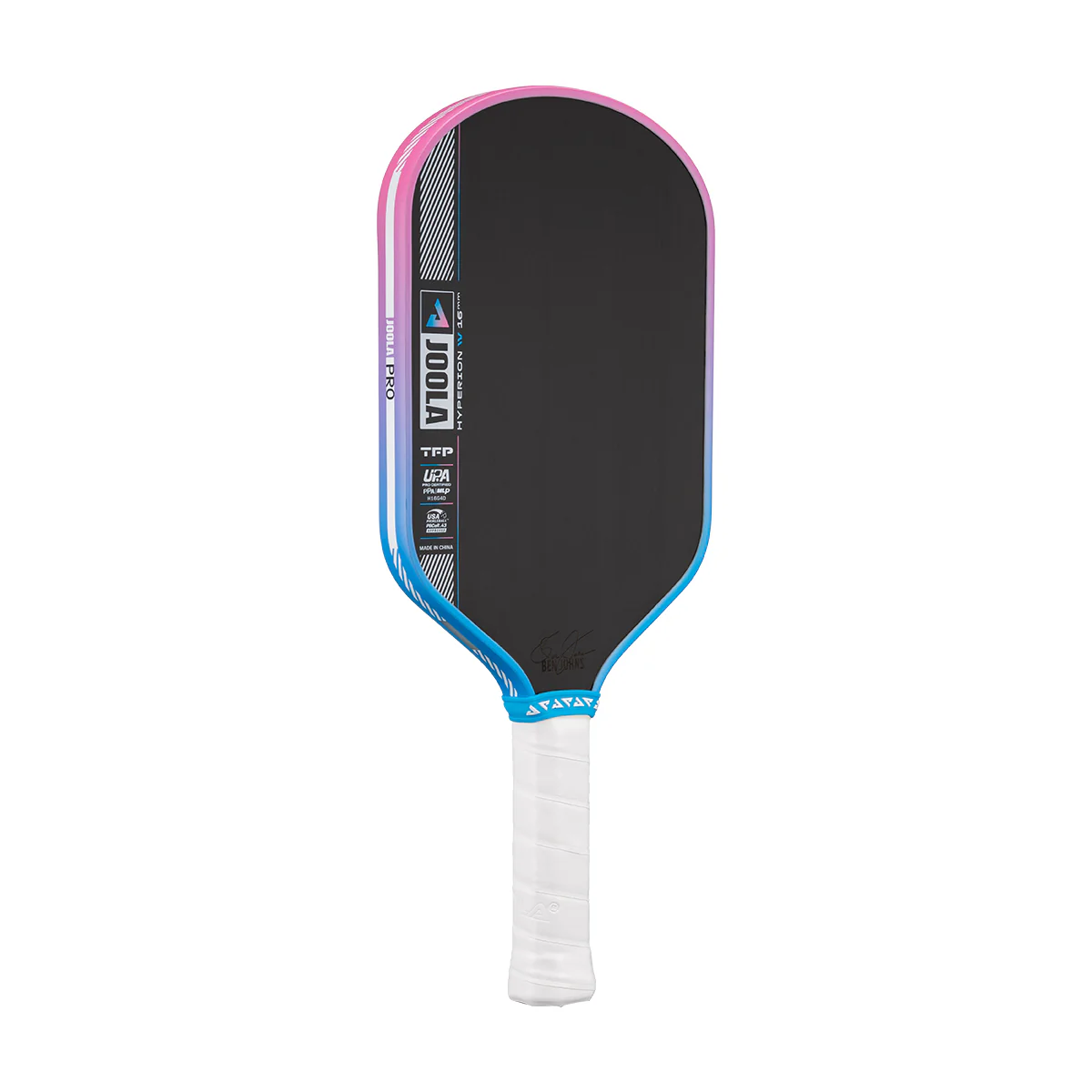 Ben Johns Hyperion Pro IV 16mm Pickleball Paddle - Guava Rush - Image 3