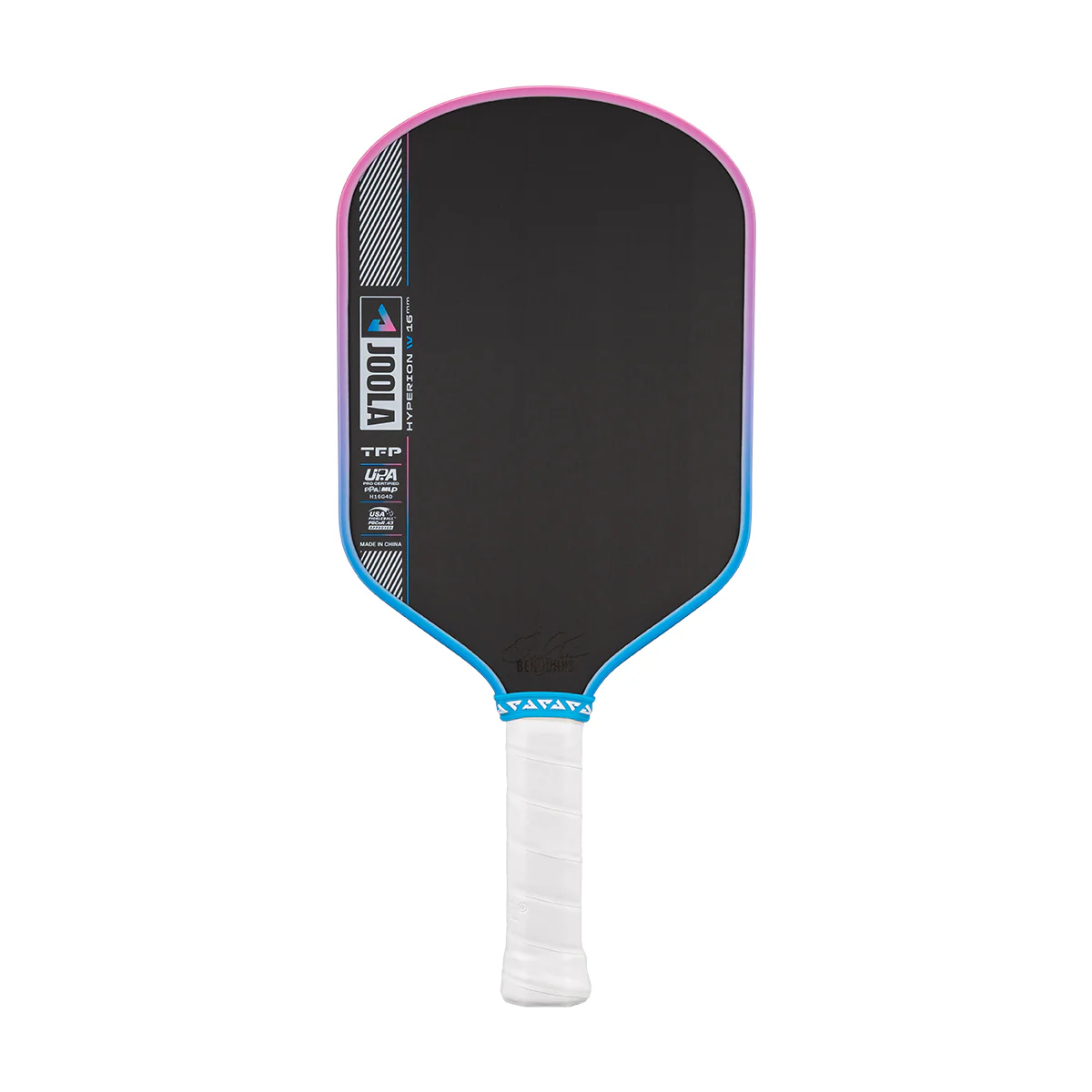 Ben Johns Hyperion Pro IV 16mm Pickleball Paddle - Guava Rush - Image 4