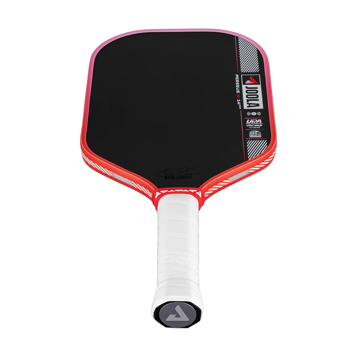 Ben Johns Perseus Pro IV 14mm Pickleball Paddle - Guava Rush - Image 11