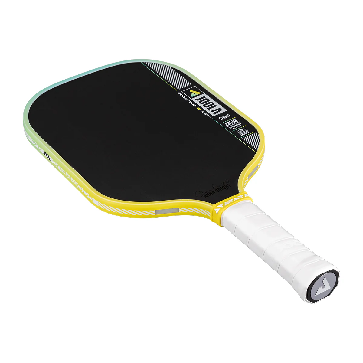Anna Bright Scorpeus Pro IV 14mm Pickleball Paddle - Lime Pop - Image 3