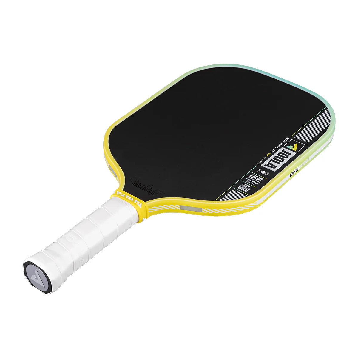 Anna Bright Scorpeus Pro IV 14mm Pickleball Paddle - Lime Pop - Image 5