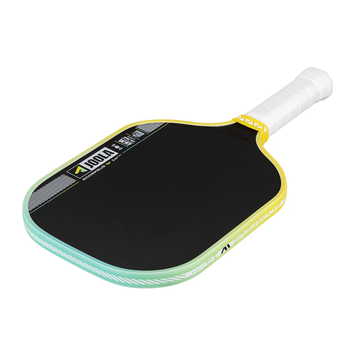 Anna Bright Scorpeus Pro IV 14mm Pickleball Paddle - Lime Pop - Image 7