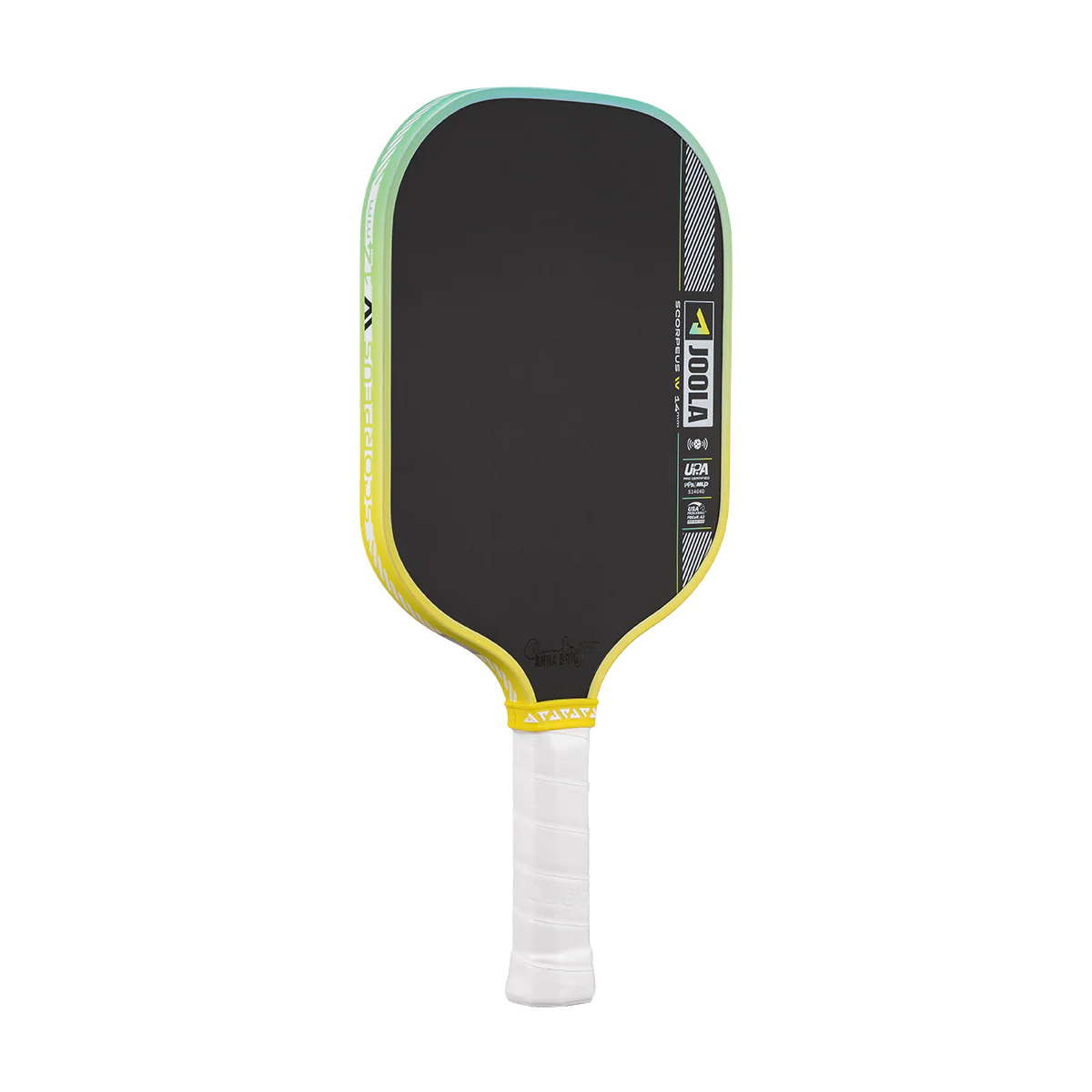 Anna Bright Scorpeus Pro IV 14mm Pickleball Paddle - Lime Pop - Image 9