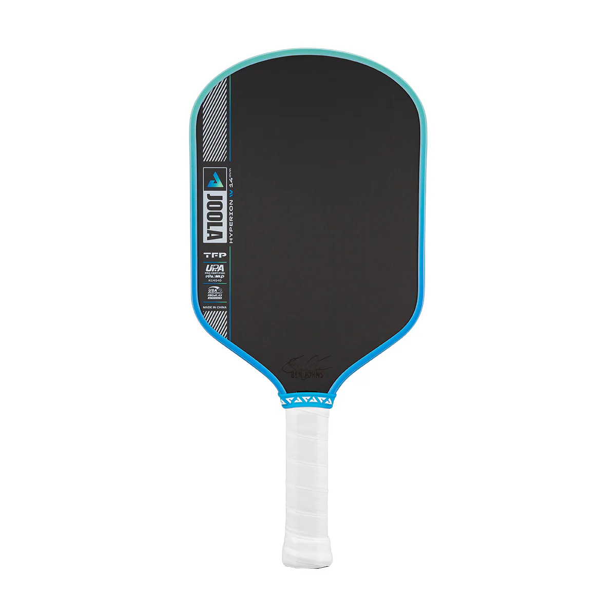 Ben Johns Hyperion Pro IV 14mm Pickleball Paddle - Lime Pop - Image 9