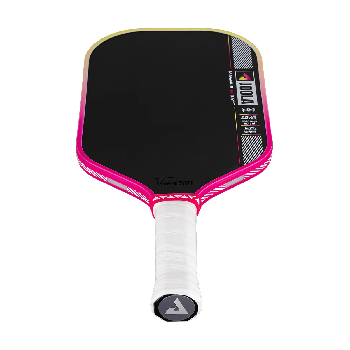 Tysons McGuffin Magnus Pro IV 14mm Pickleball Paddle - Mellow Mango - Image 10