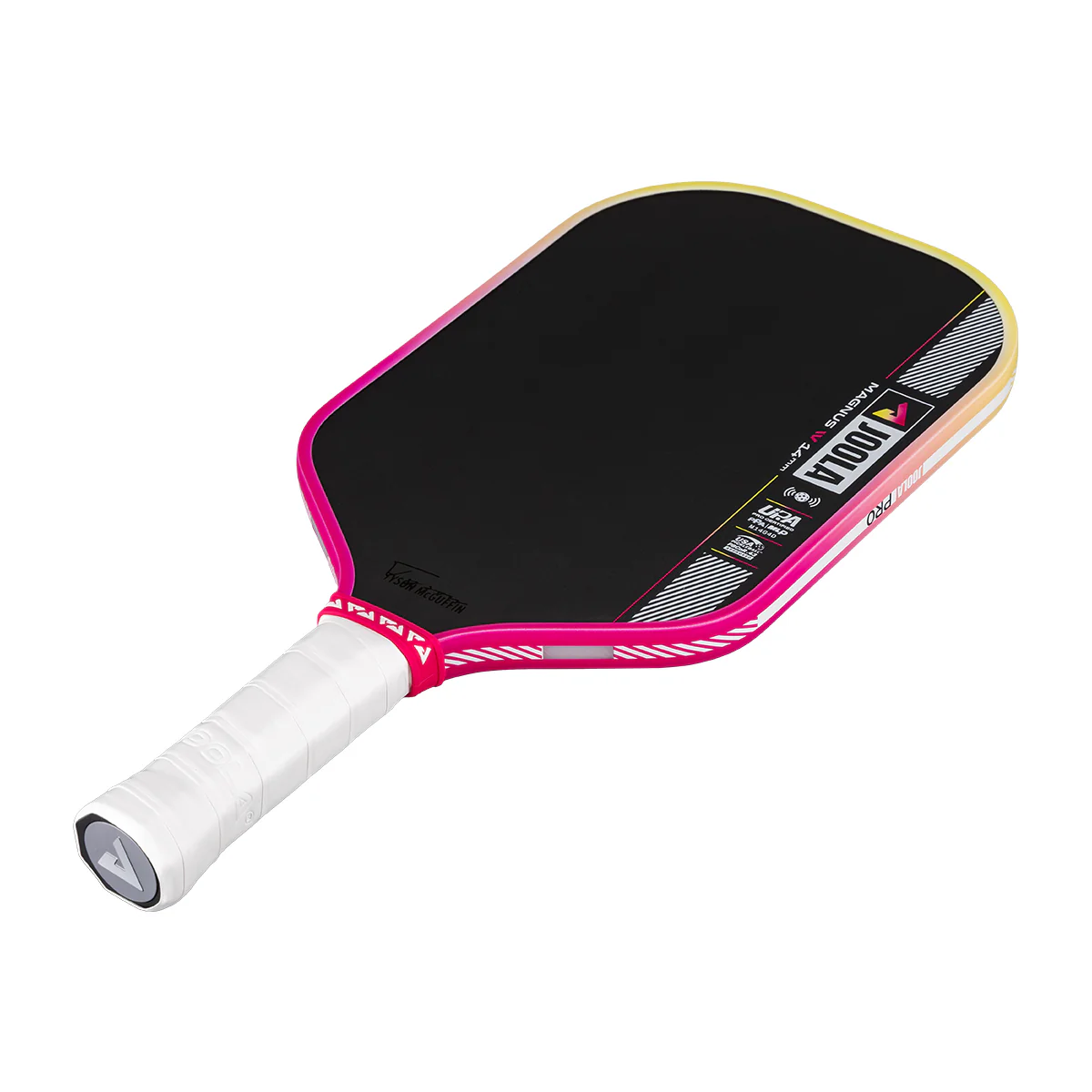 Tysons McGuffin Magnus Pro IV 14mm Pickleball Paddle - Mellow Mango - Image 4