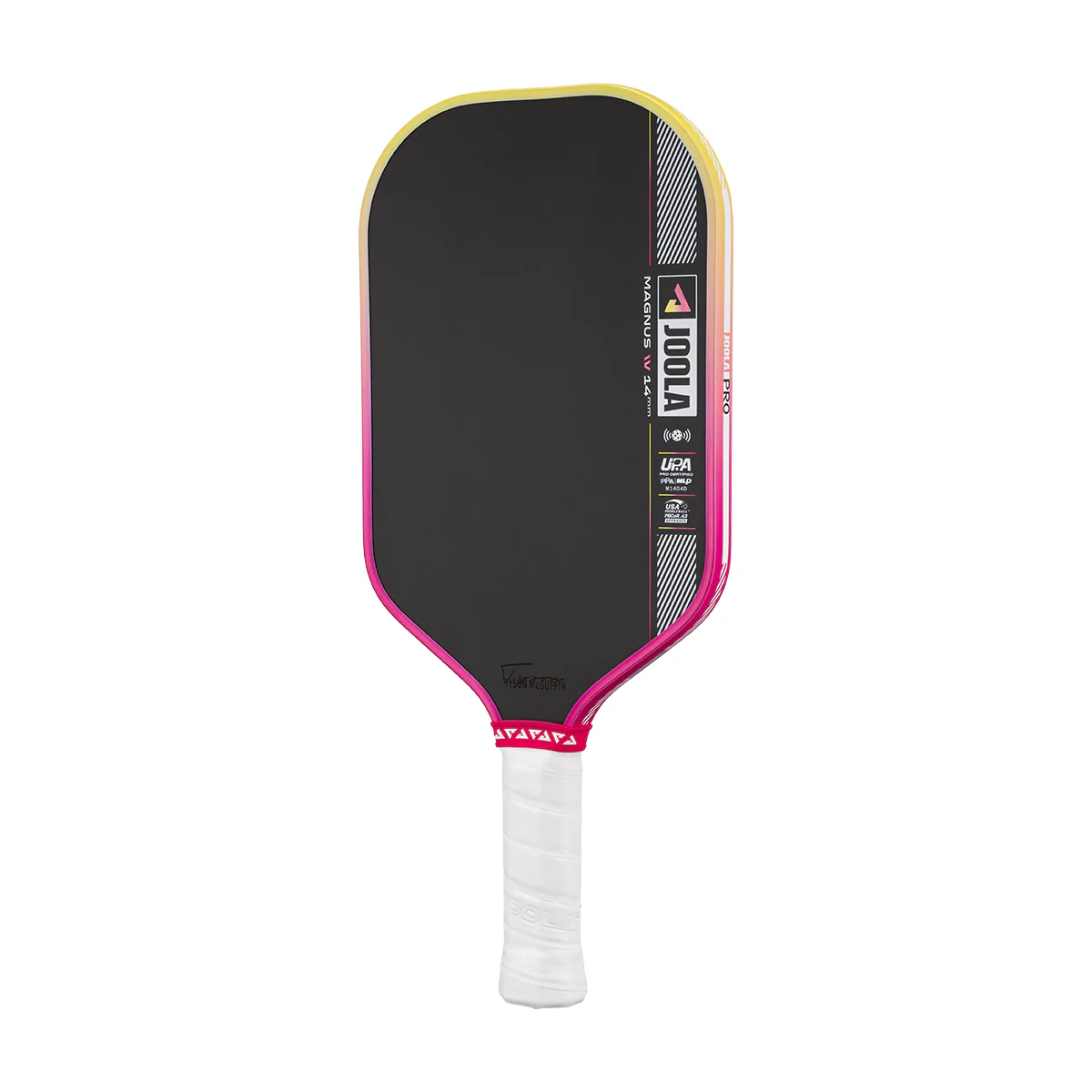 Tysons McGuffin Magnus Pro IV 14mm Pickleball Paddle - Mellow Mango - Image 5