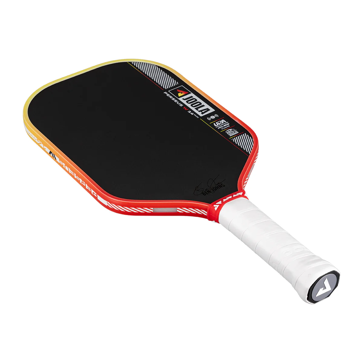 Ben Johns Perseus Pro IV 14mm Pickleball Paddle - Mellow Mango - Image 4
