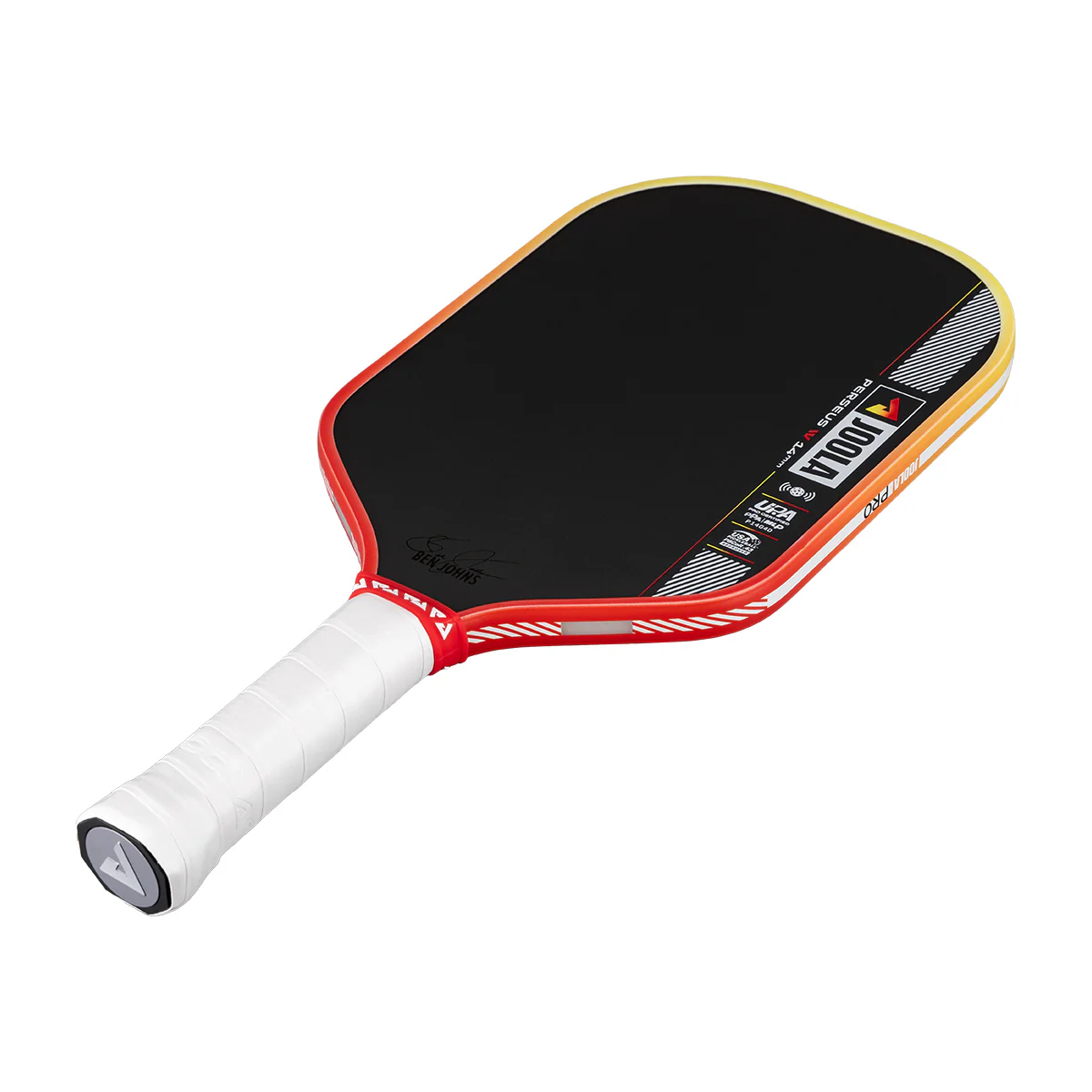 Ben Johns Perseus Pro IV 14mm Pickleball Paddle - Mellow Mango - Image 5