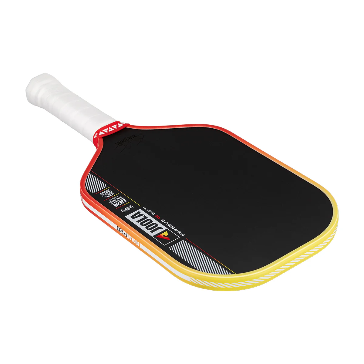 Ben Johns Perseus Pro IV 14mm Pickleball Paddle - Mellow Mango - Image 6
