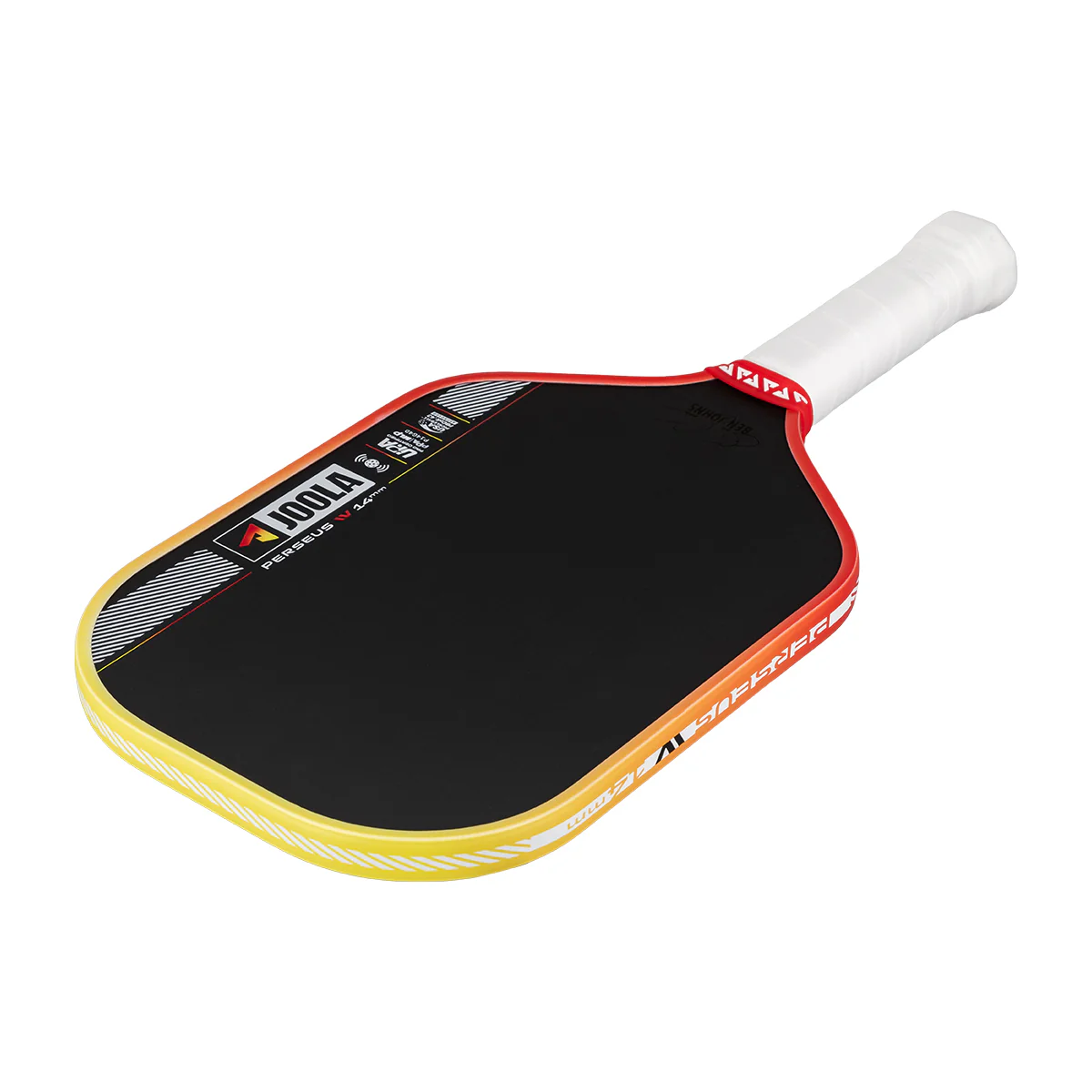 Ben Johns Perseus Pro IV 14mm Pickleball Paddle - Mellow Mango - Image 7