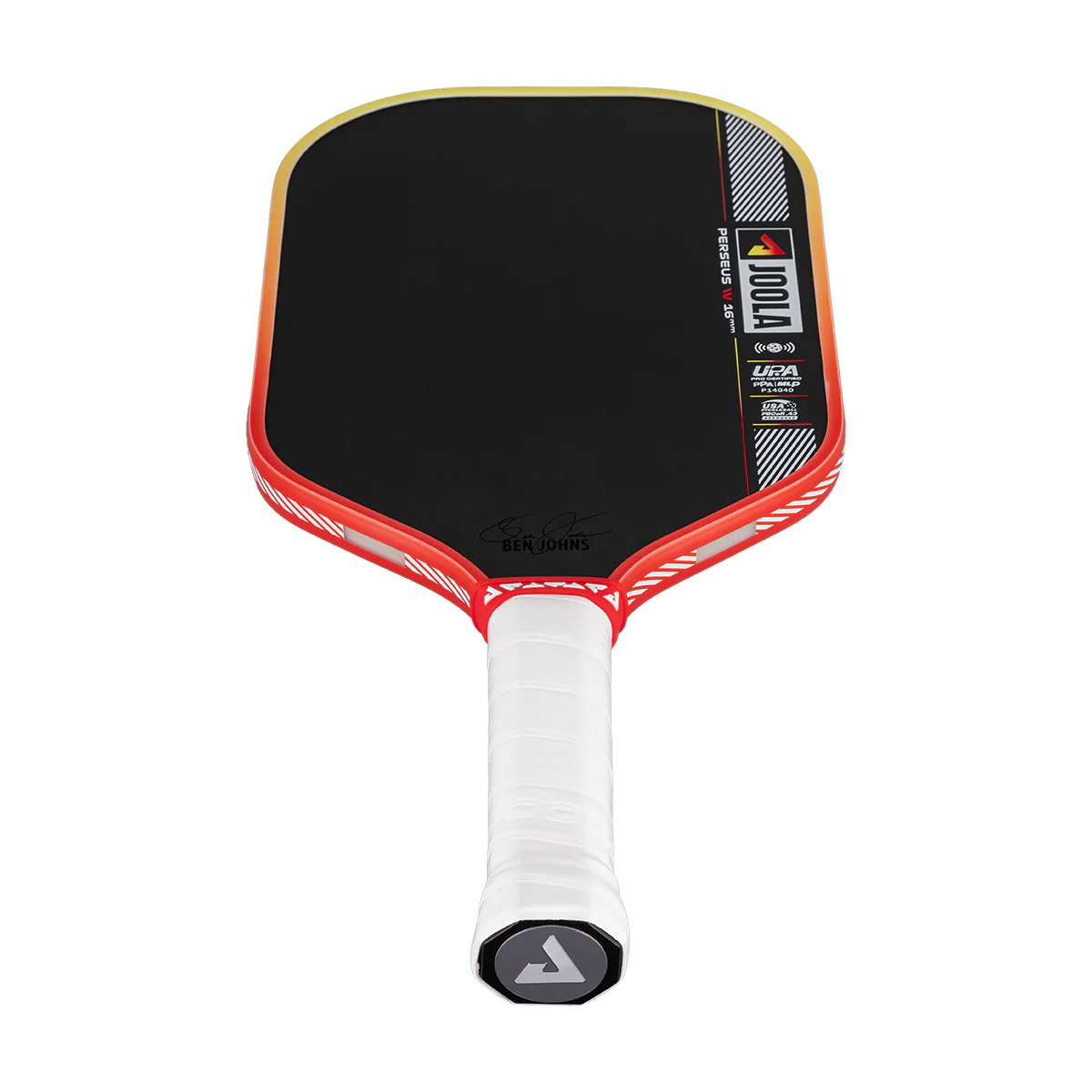 Ben Johns Perseus Pro IV 16mm Pickleball Paddle - Mellow Mango - Image 11