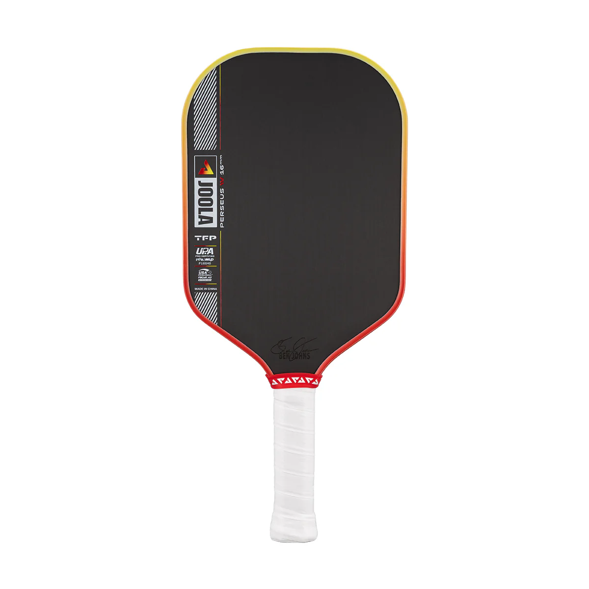 Ben Johns Perseus Pro IV 16mm Pickleball Paddle - Mellow Mango - Image 8