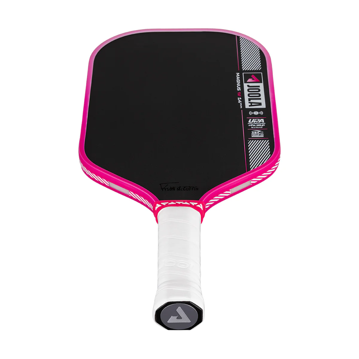 Tysons McGuffin Magnus Pro IV 14mm Pickleball Paddle - Guava Rush - Image 11