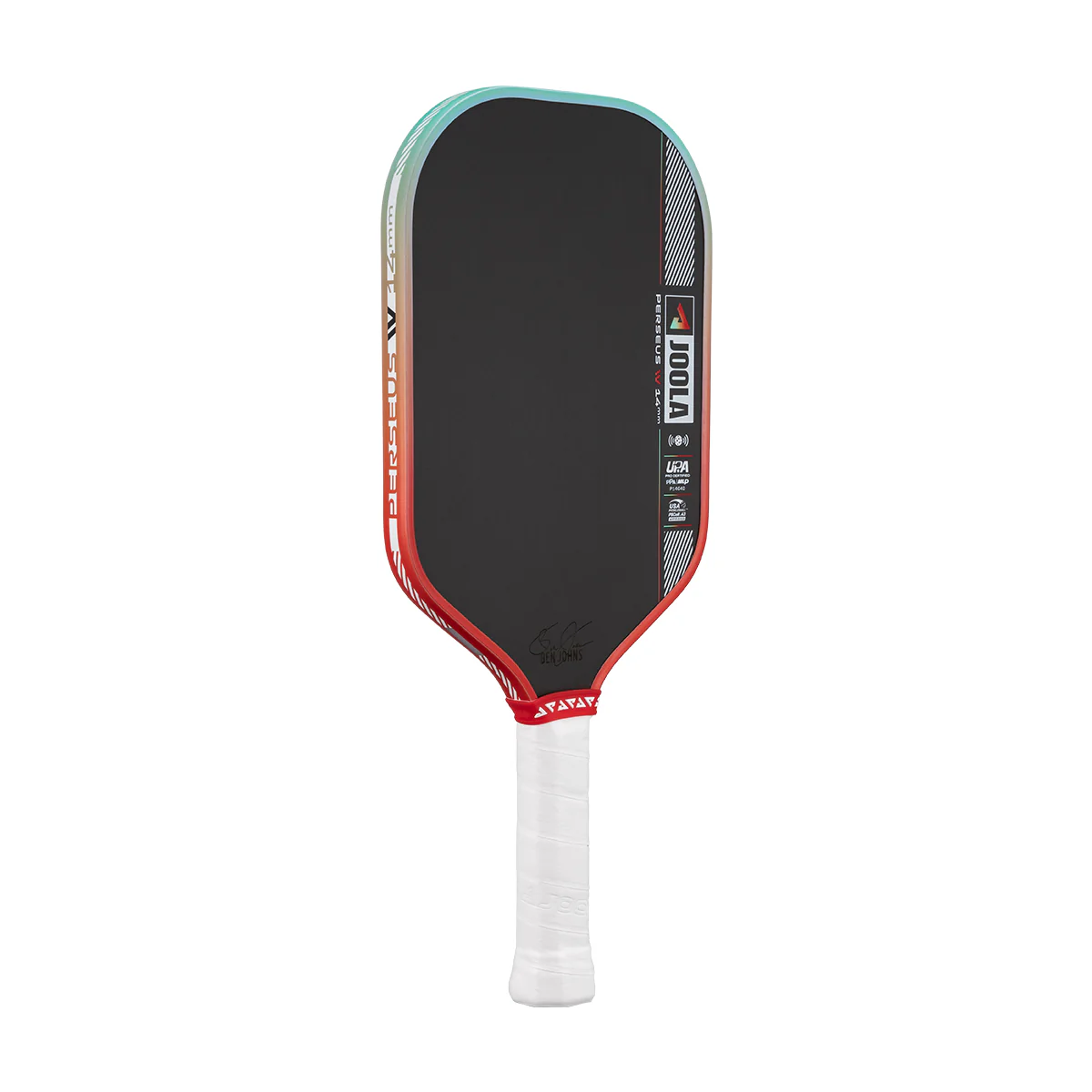 Ben Johns Perseus Pro IV 14mm Pickleball Paddle - Lime Pop - Image 4