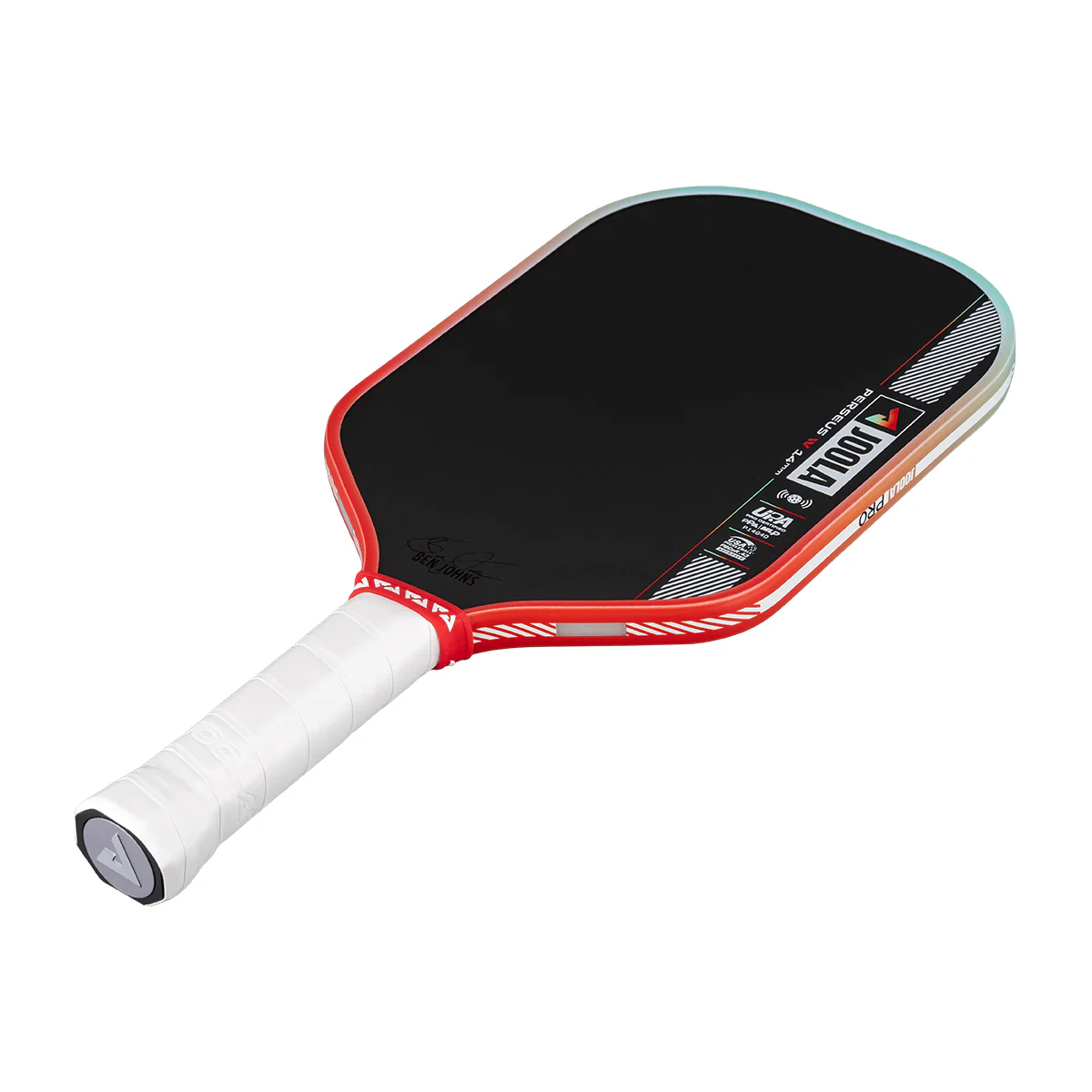 Ben Johns Perseus Pro IV 14mm Pickleball Paddle - Lime Pop - Image 8