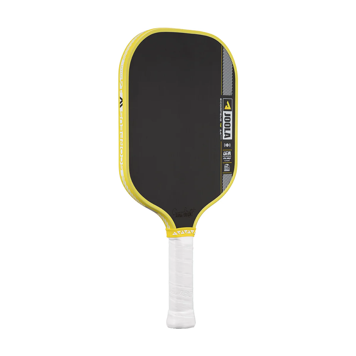 Anna Bright Scorpeus Pro IV 14mm Pickleball Paddle - Mellow Mango - Image 3