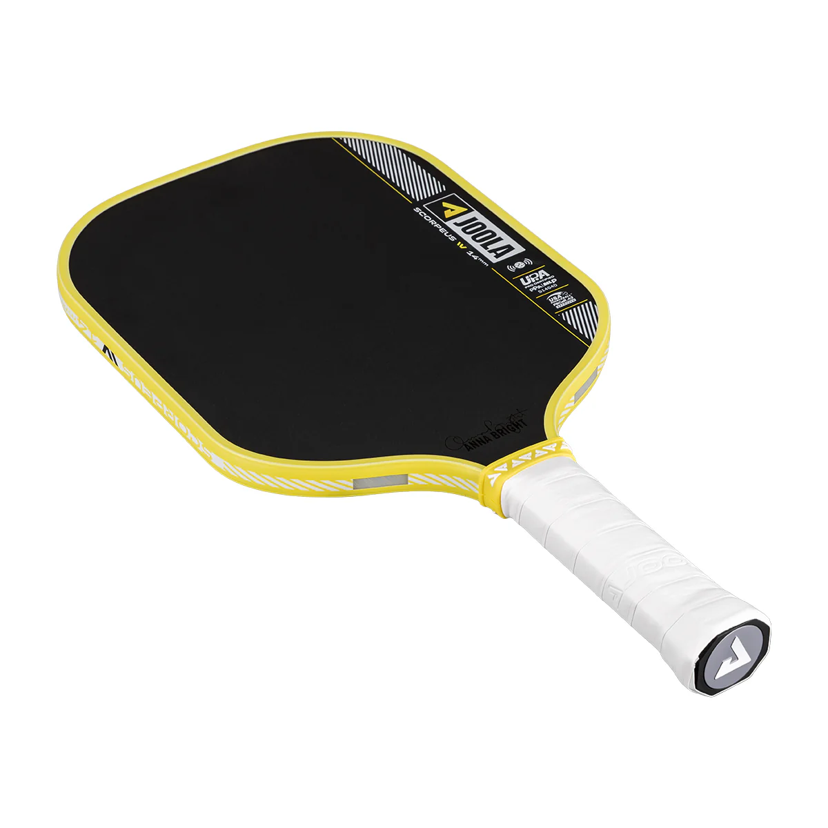 Anna Bright Scorpeus Pro IV 14mm Pickleball Paddle - Mellow Mango - Image 7