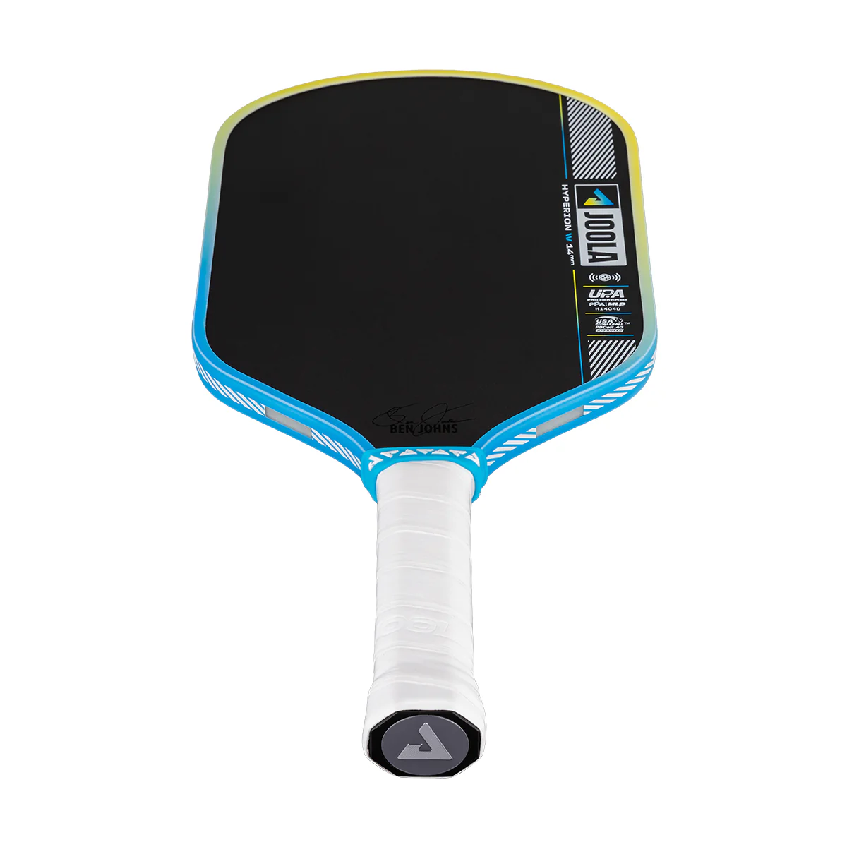 Ben Johns Hyperion Pro IV 14mm Pickleball Paddle - Mellow Mango - Image 11