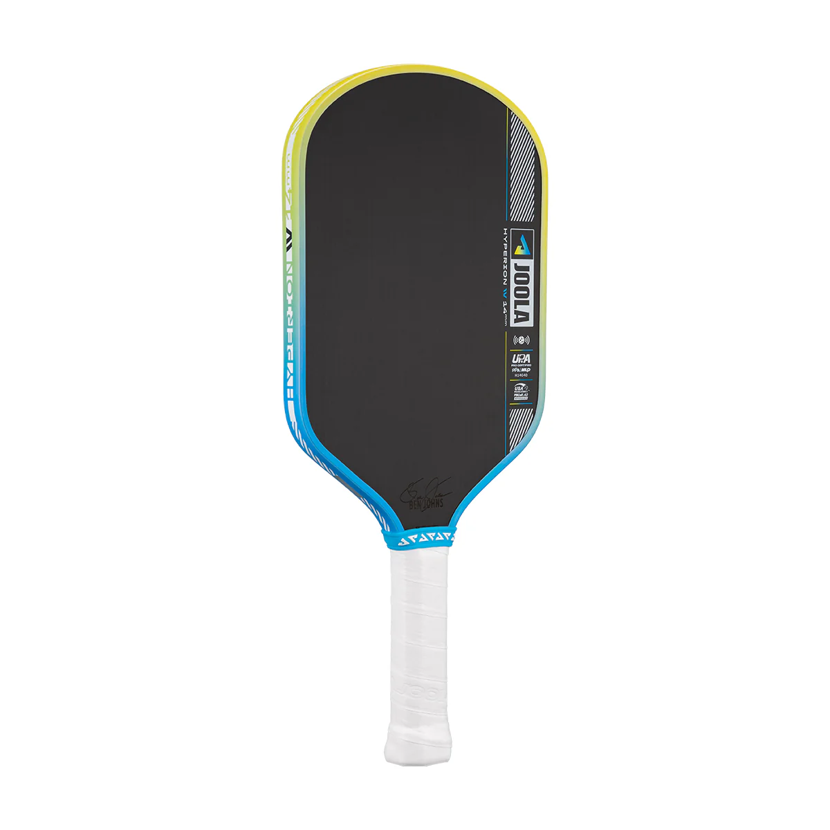 Ben Johns Hyperion Pro IV 14mm Pickleball Paddle - Mellow Mango - Image 2