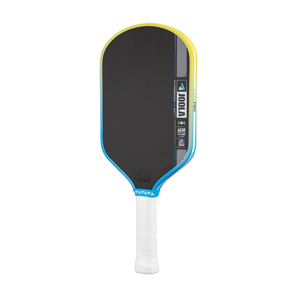 Ben Johns Hyperion Pro IV 14mm Pickleball Paddle - Mellow Mango - Image 3