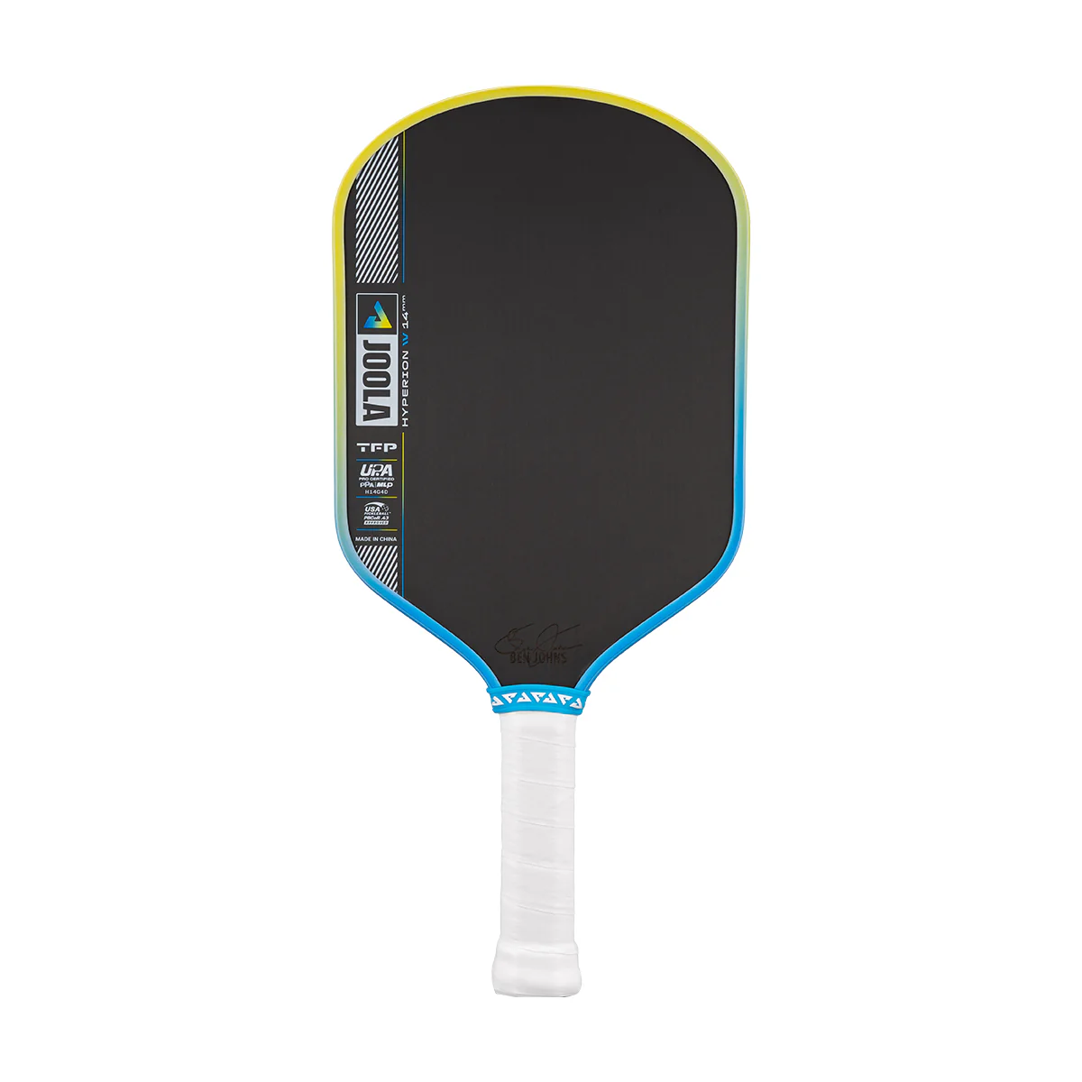 Ben Johns Hyperion Pro IV 14mm Pickleball Paddle - Mellow Mango - Image 4