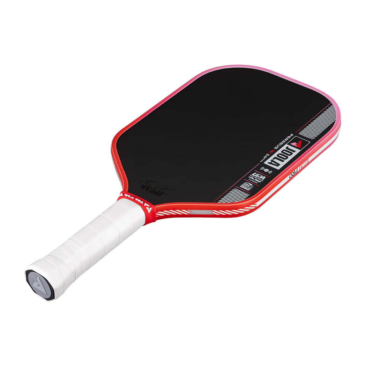 Ben Johns Perseus Pro IV 14mm Pickleball Paddle - Guava Rush - Image 5