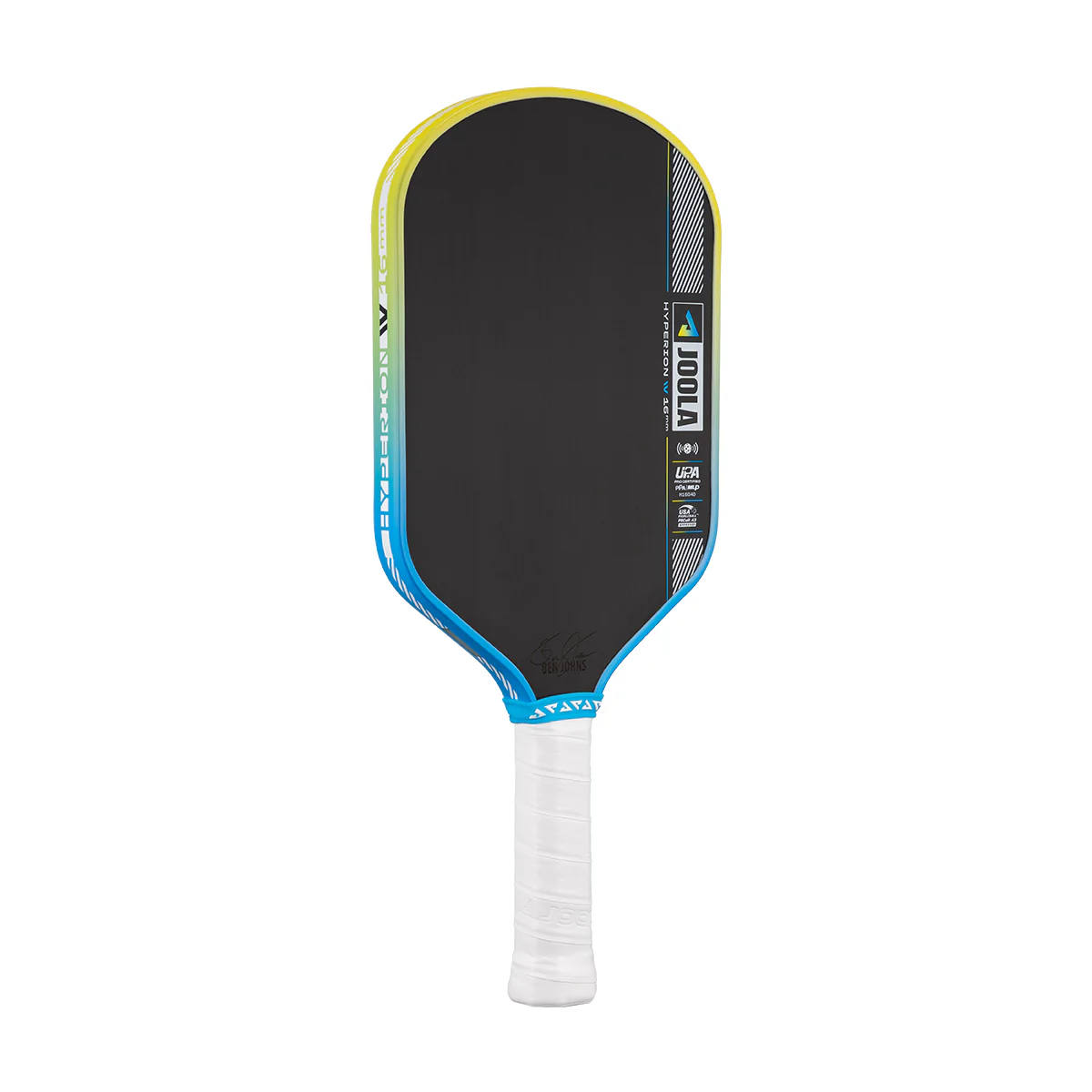 Ben Johns Hyperion Pro IV 16mm Pickleball Paddle - Mellow Mango - Image 2