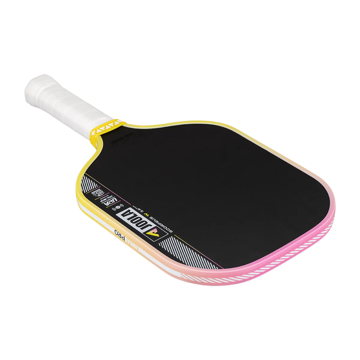 Anna Bright Scorpeus Pro IV 14mm Pickleball Paddle - Guava Rush - Image 7