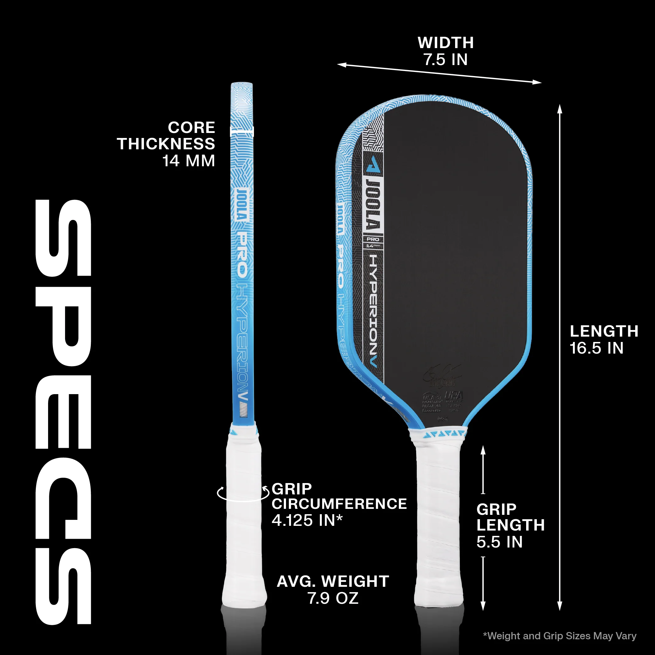 JOOLA Hyperion Pro V Pickleball Paddle - Image 15
