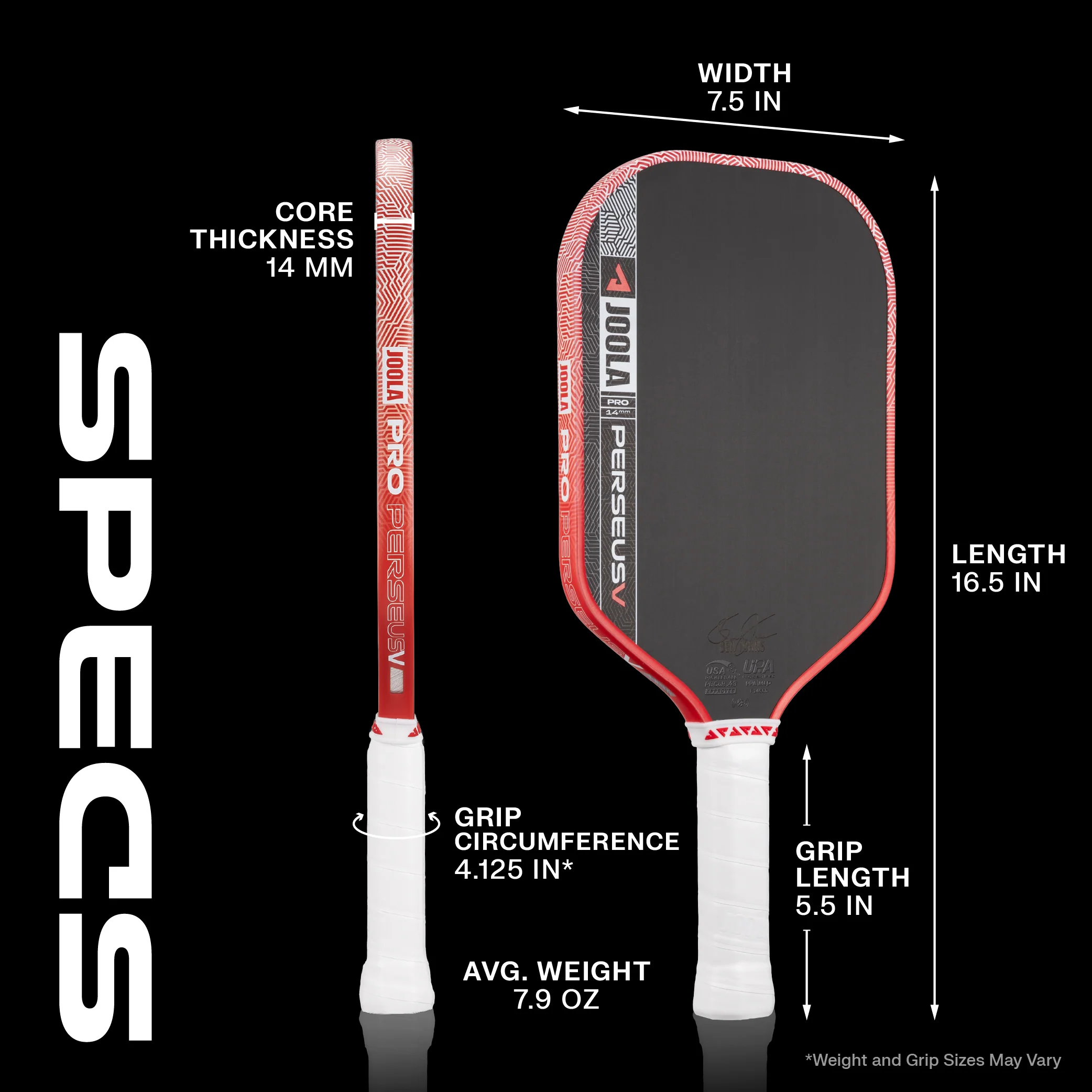 JOOLA Perseus Pro V Pickleball Paddle - Image 15