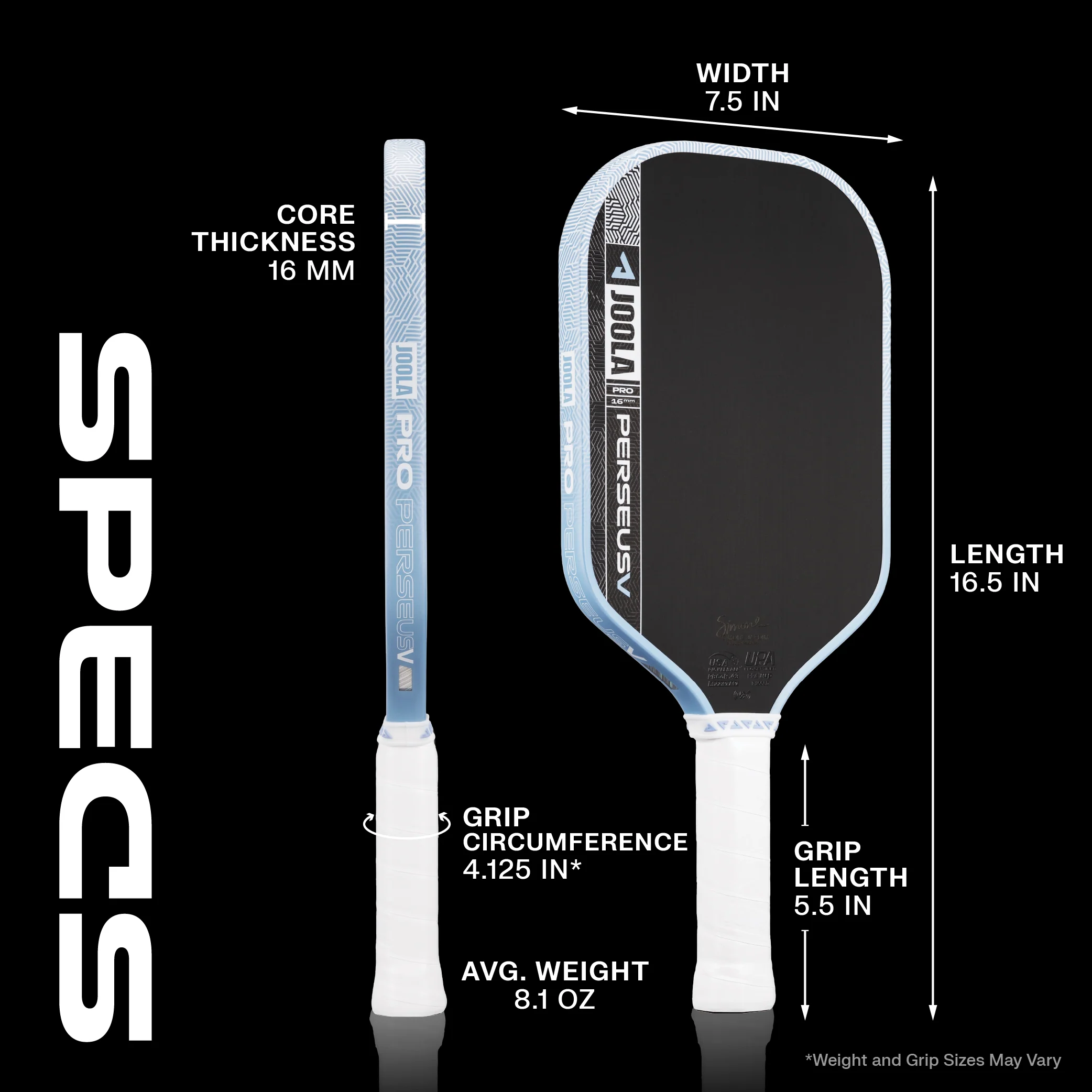 JOOLA Perseus Pro V Pickleball Paddle - Image 27