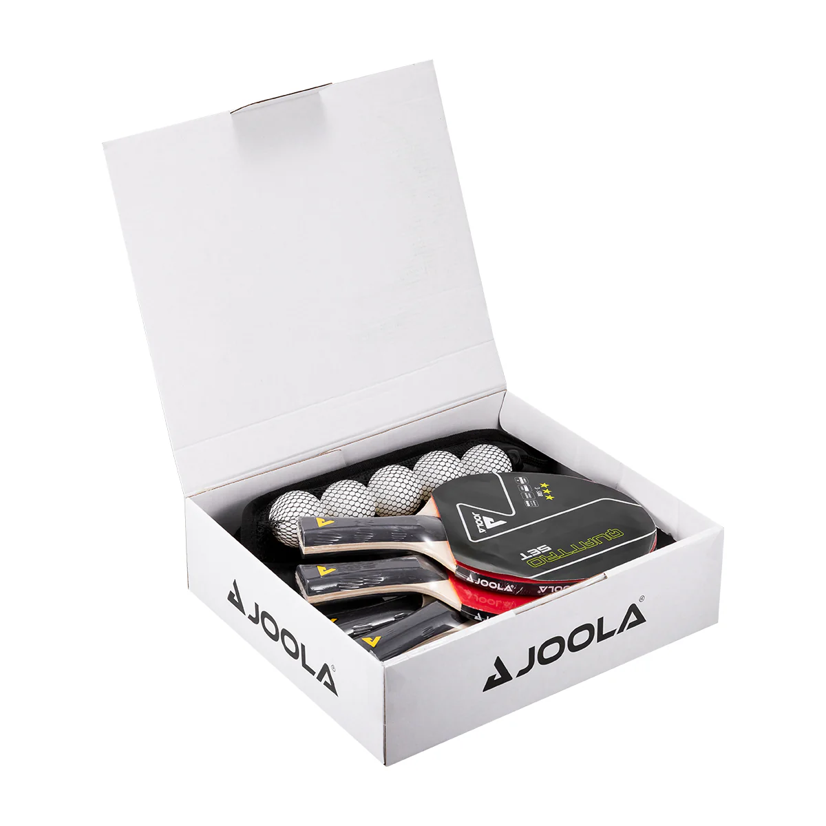 JOOLA Quattro Ping Pong 4 Paddle Set - Image 3