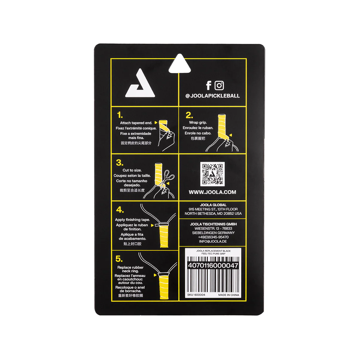 JOOLA Replacement Feel-Tec Pure Grip - Image 5