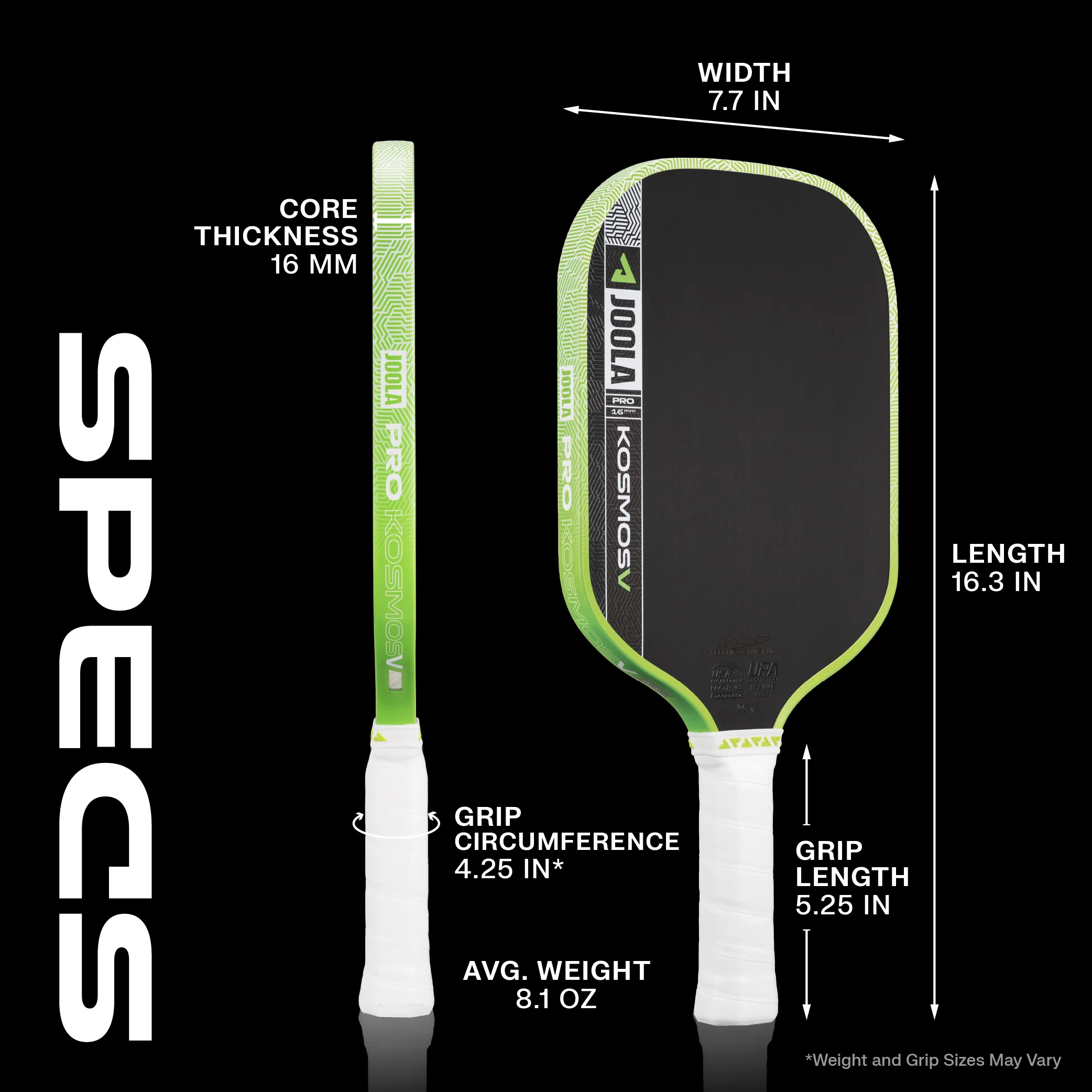 JOOLA Kosmos Pro V Pickleball Paddle - Image 3