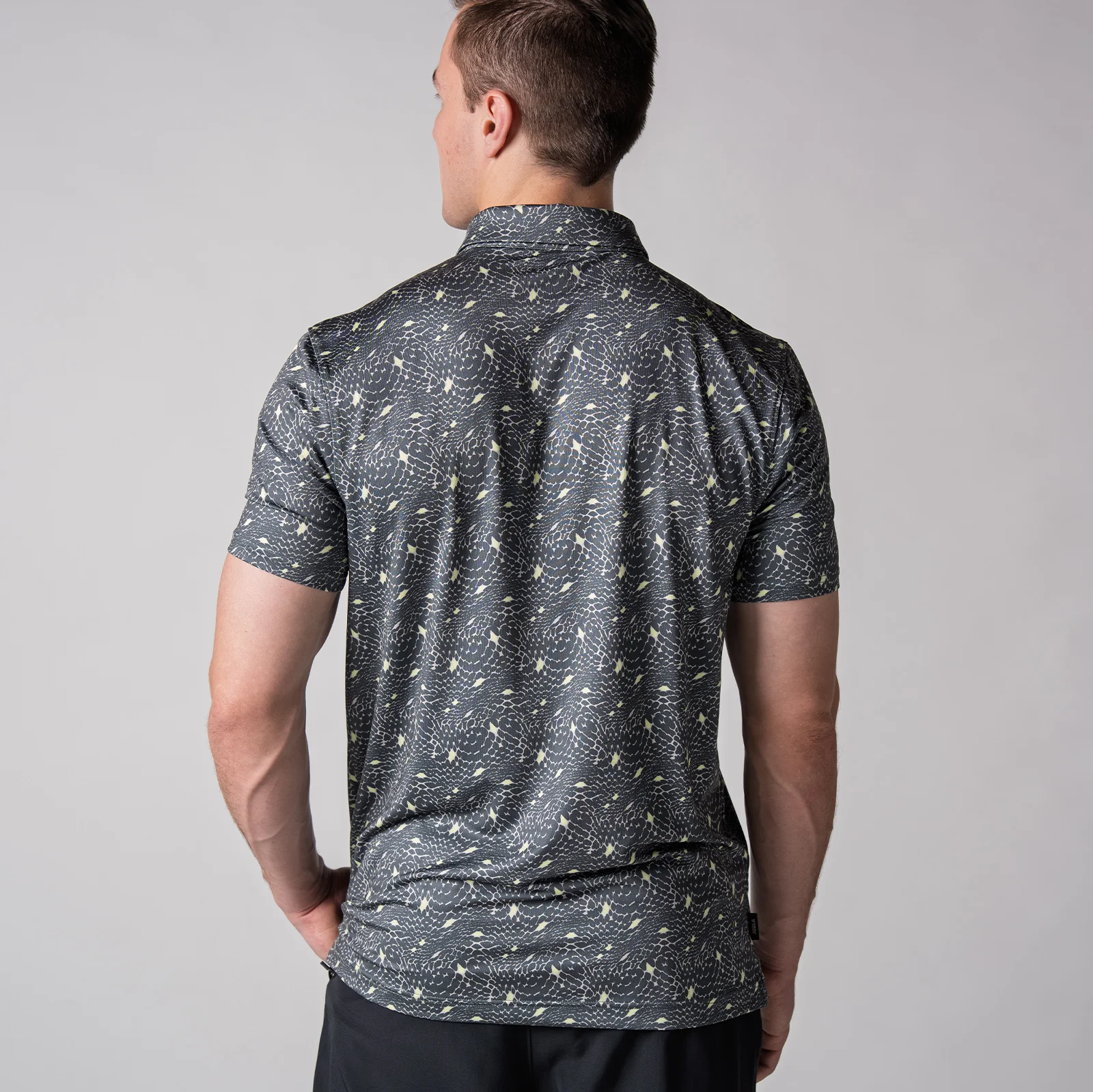Men's Club Printed Polo - Image 3