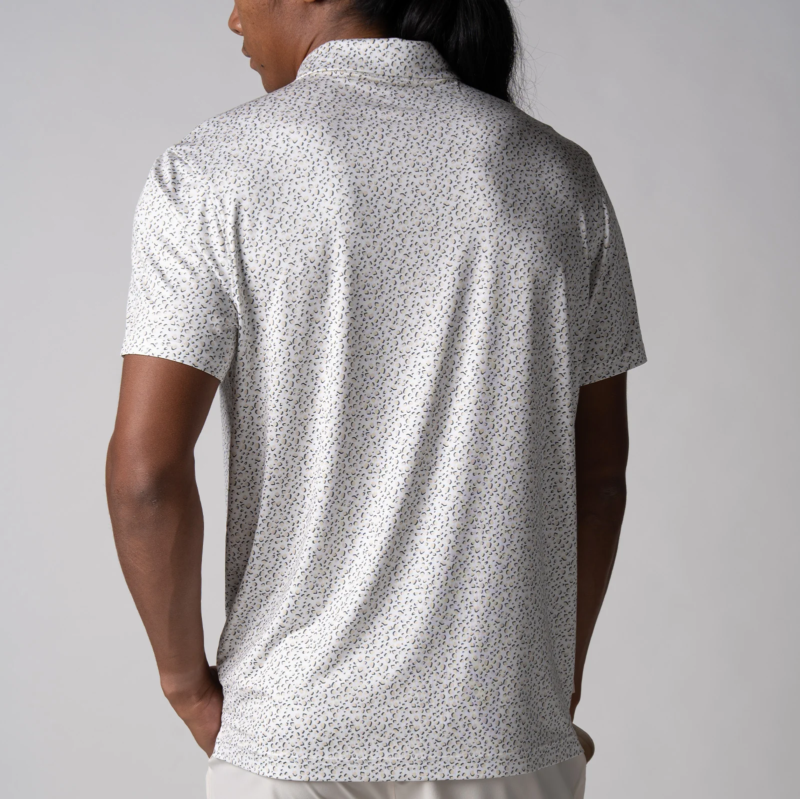Men's Club Printed Polo - Image 6