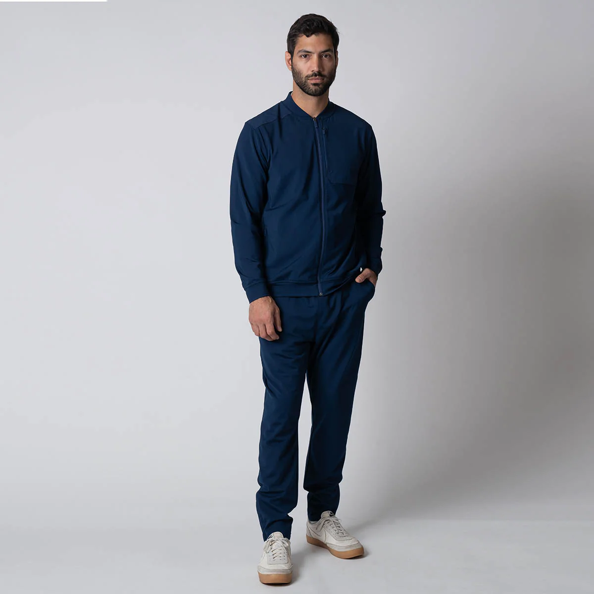Men's Warm Up Full Zip Jacket - Image 7