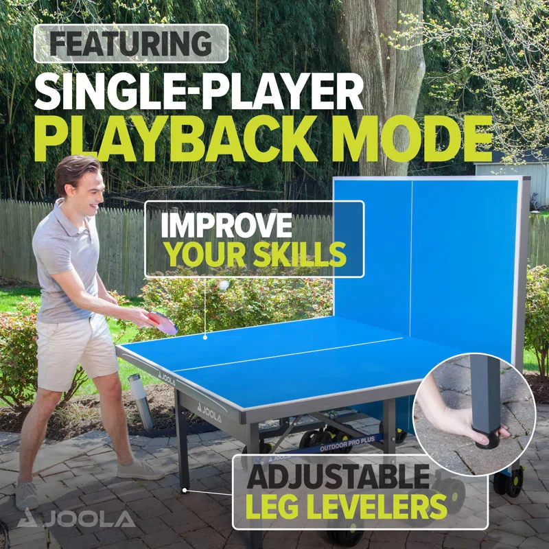 JOOLA Nova Pro Plus Outdoor Table Tennis Table - Image 7