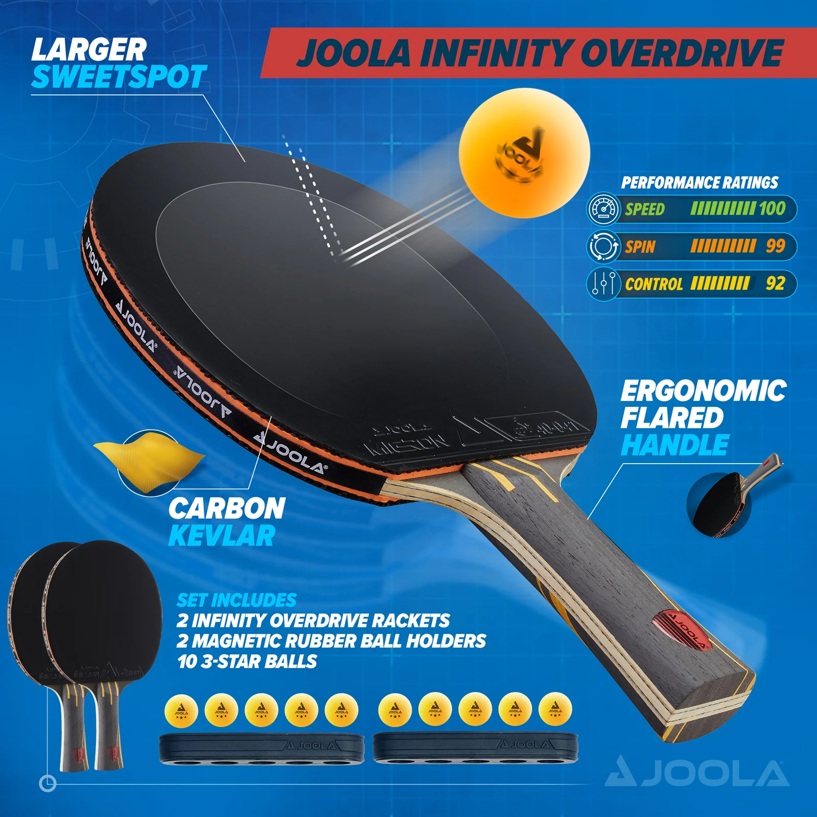Pro Performance Racket and Ball Set #2 - Image 2