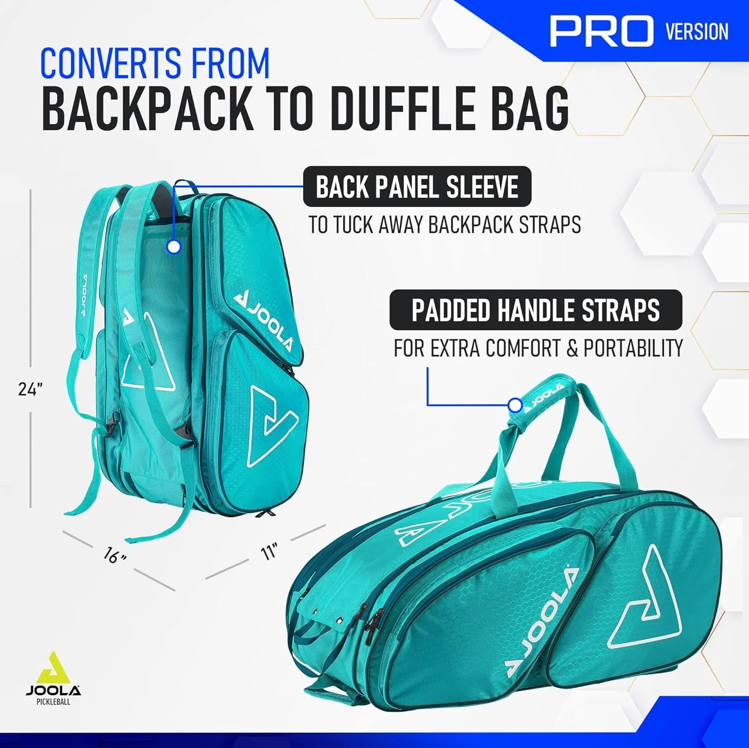 JOOLA Tour Elite Pro Pickleball Bag - Image 22