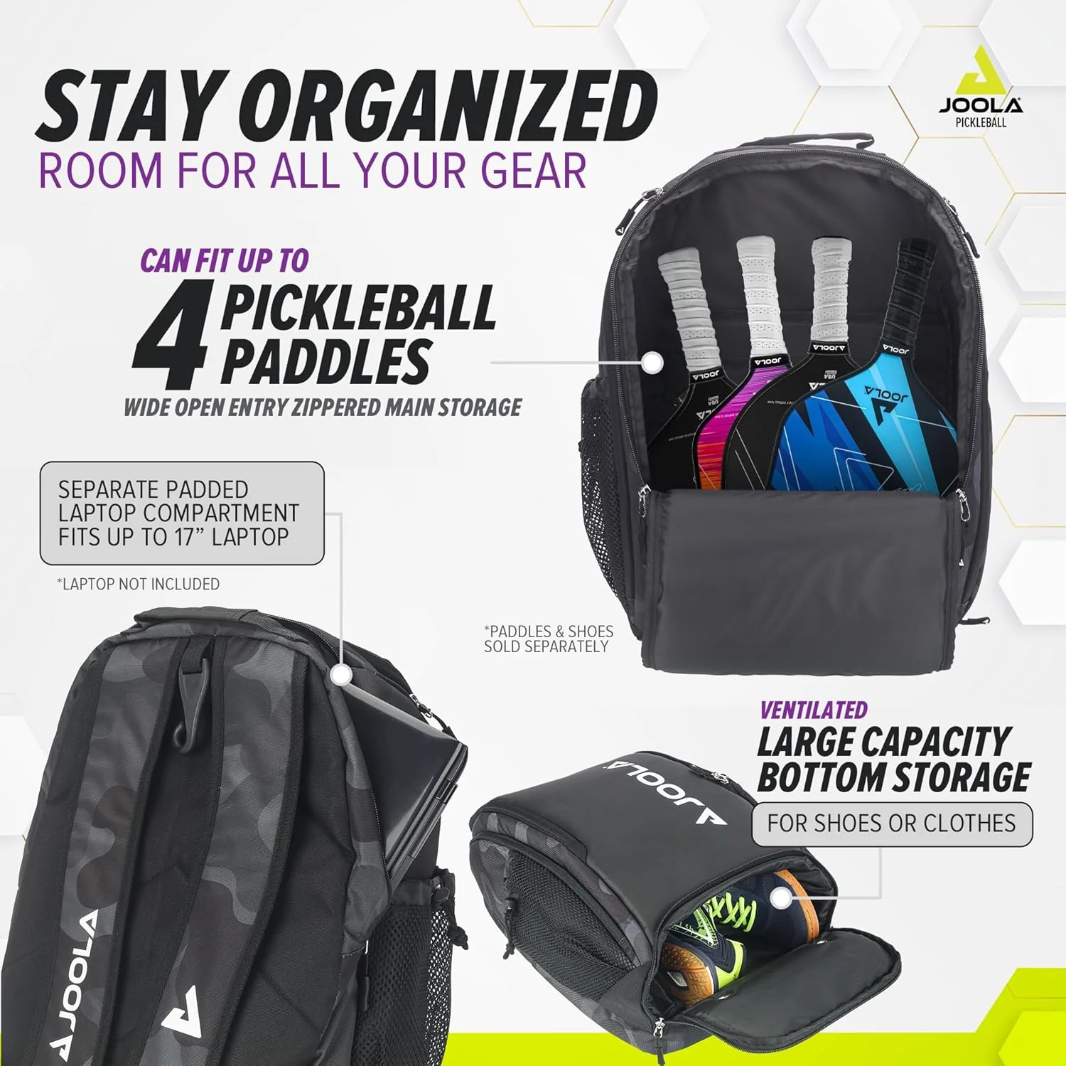 JOOLA Vision II Deluxe Backpack - Image 5