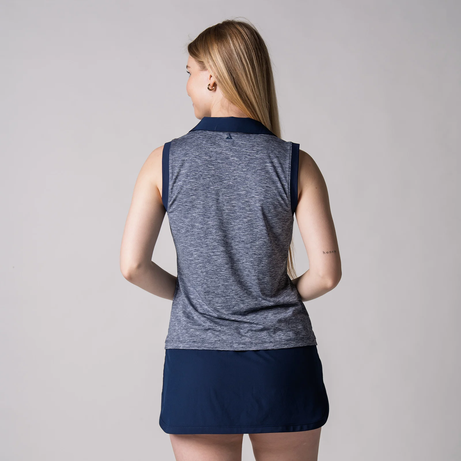Women's Club Sleeveless Polo - Image 9